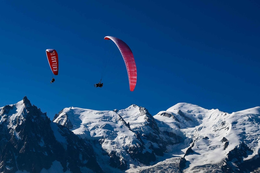 Picture 1 for Activity Chamonix: Tandem Paragliding Flight with Mont-Blanc Views