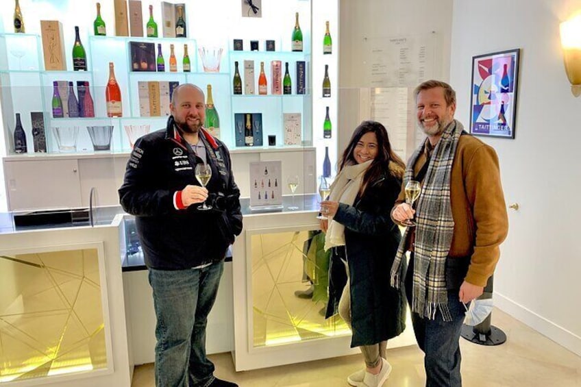 Champagne Private Tour Taittinger