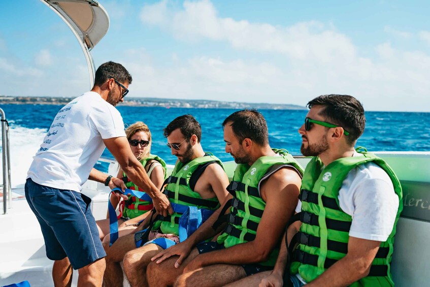 Picture 8 for Activity Palma Bay: Parasailing Experience