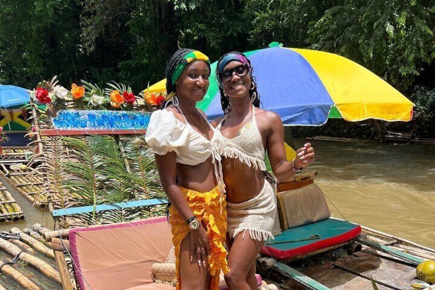Bamboo Rafting with Limestone Massage including Transportation