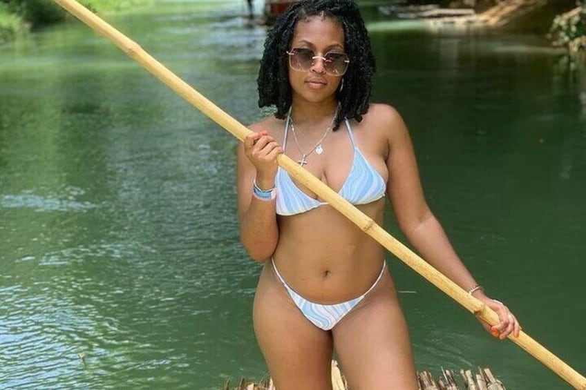 Bamboo Rafting with Limestone Massage Transportation included