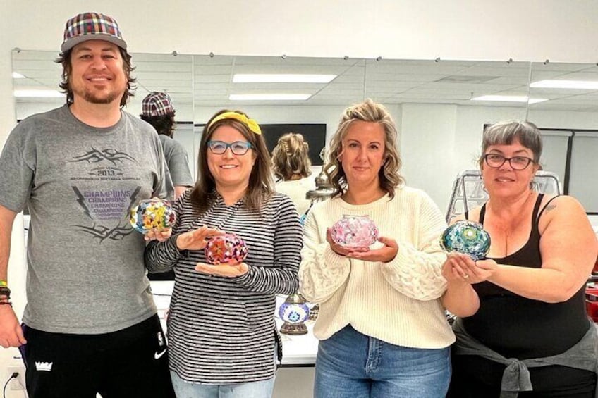 Mosaic Lamp Workshop in Melbourne