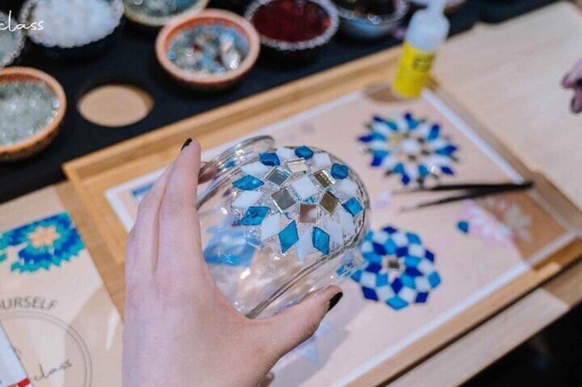 Mosaic Lamp Workshop in Melbourne