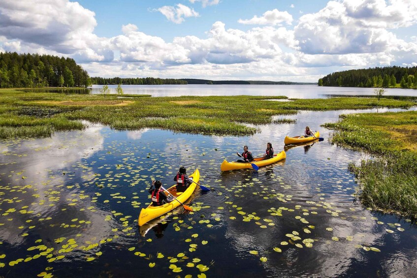 Rovaniemi: Authentic Reindeer Farm & Canoeing
