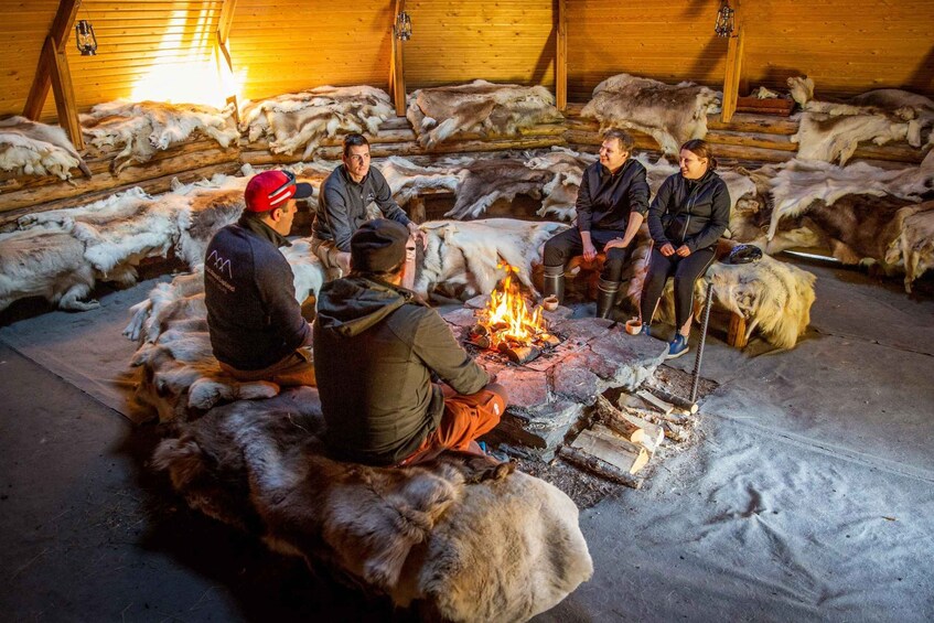 Picture 7 for Activity Rovaniemi: Authentic Reindeer Farm & Canoeing