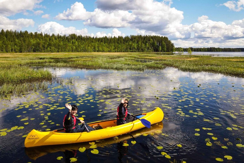 Picture 1 for Activity Rovaniemi: Authentic Reindeer Farm & Canoeing