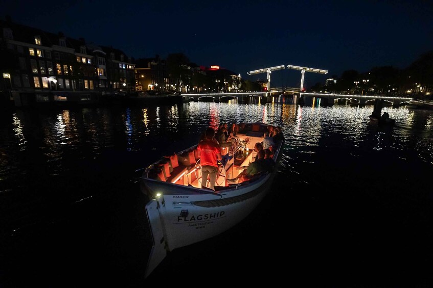 Picture 3 for Activity Amsterdam: Evening Canal Cruise with (Open) Bar on Board