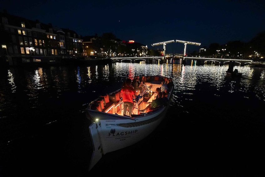 Picture 3 for Activity Amsterdam: Evening Canal Cruise with (Open) Bar on Board