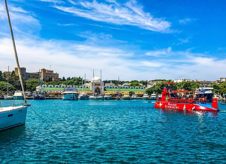 Picture 1 for Activity Submarine Cruise with Underwater Views from Rhodes