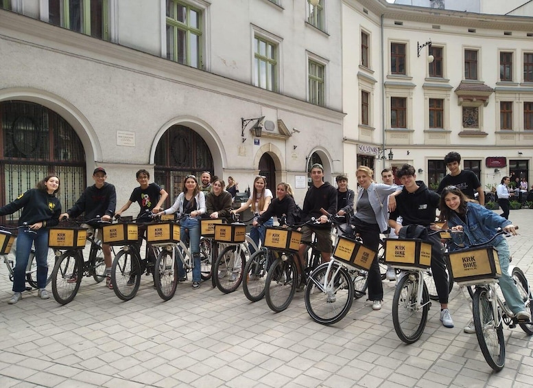 Krakow: 2h Kazimierz (Jewish Quarter) Bike Tour