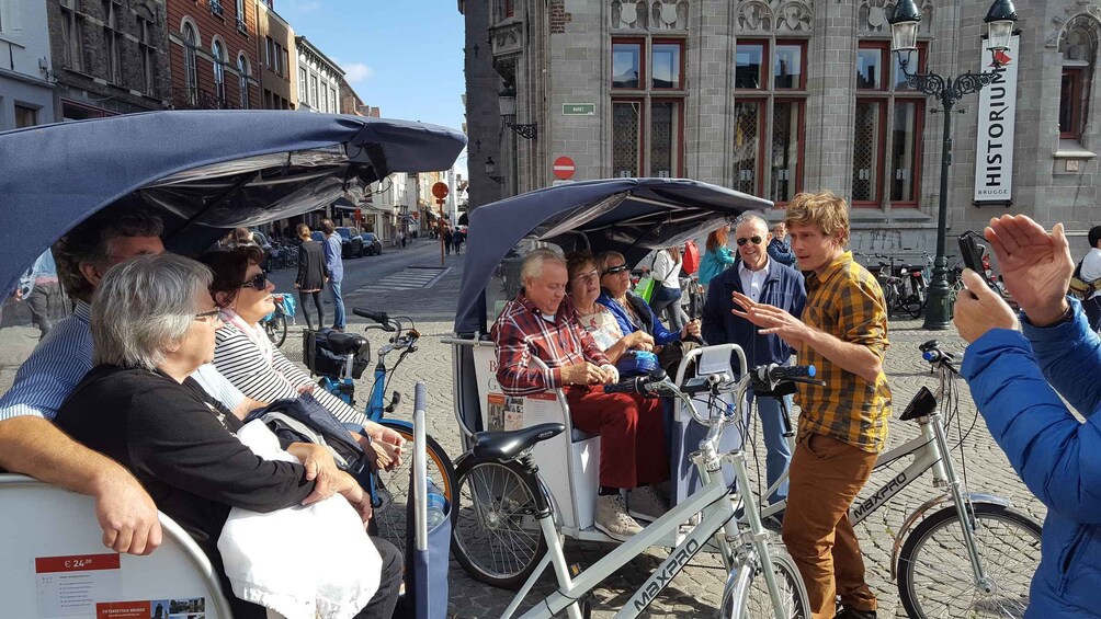 Picture 3 for Activity Bruges: Guided Rickshaw Tour