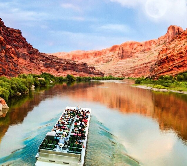 Picture 6 for Activity Moab: Colorado River Dinner Cruise with Music and Light Show