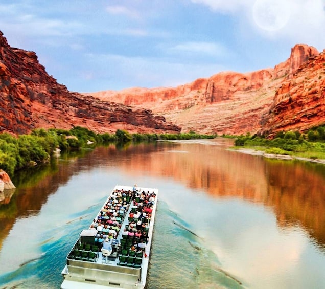 Picture 6 for Activity Moab: Colorado River Dinner Cruise with Music and Light Show