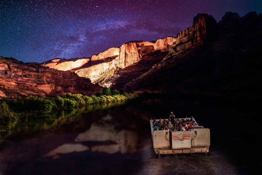 Picture 2 for Activity Moab: Colorado River Dinner Cruise with Music and Light Show