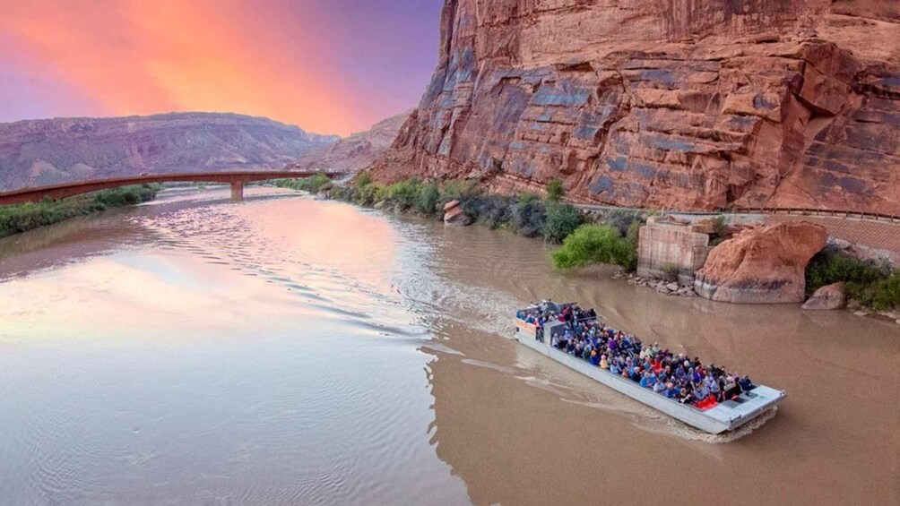 Picture 1 for Activity Moab: Colorado River Dinner Cruise with Music and Light Show