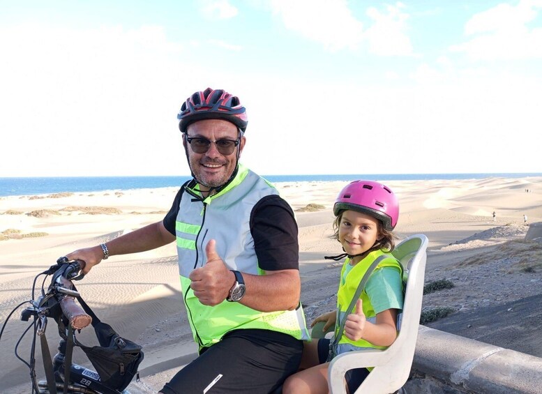 Picture 2 for Activity E-Bike City Tour with Camel Safari on Maspalomas Sand Dunes