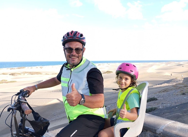 Picture 2 for Activity E-Bike City Tour with Camel Safari on Maspalomas Sand Dunes
