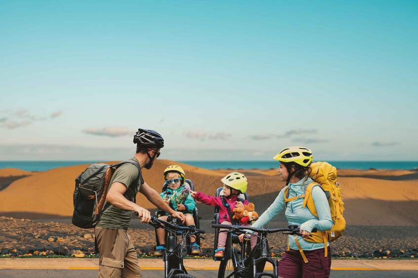 Picture 1 for Activity E-Bike City Tour with Camel Safari on Maspalomas Sand Dunes