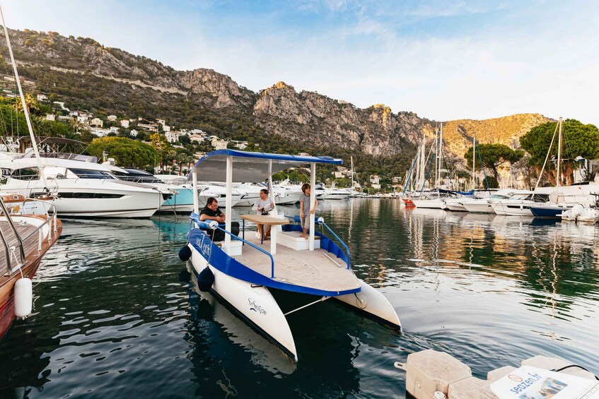 Picture 3 for Activity Nice: Private Sunset Tour on Solar Powered Boat