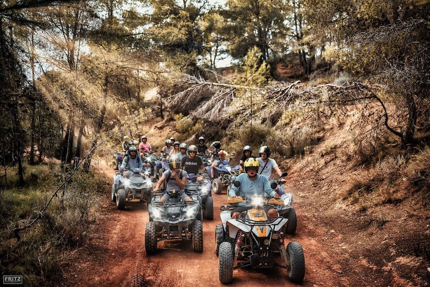 Benidorm: Jungle or Algar Waterfalls Quad Tour