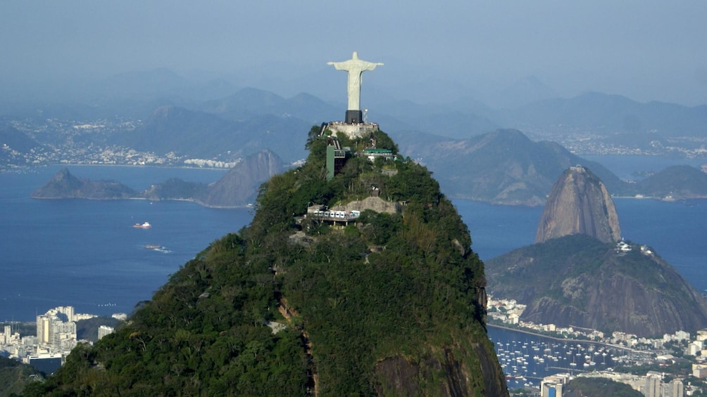 Sugar Loaf, Selaron Steps and Christ the Redeemer with Barbecue Lunch