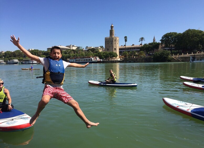 Picture 1 for Activity Seville: 1.5-Hour Paddle Surf Tour