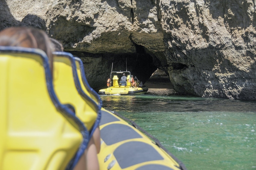 Insonia Cave and Dolphins Speedboat with Transport