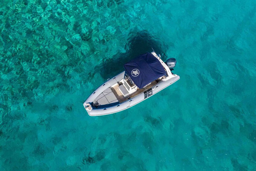 Picture 3 for Activity Hvar: Private Best Beaches Boat Tour with Wine Tasting