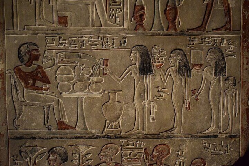 Hieroglyphic Writings In The Valley Of Kings