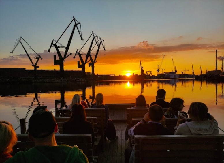 Gdańsk: Sunset Cruise on a Historic Polish Boat