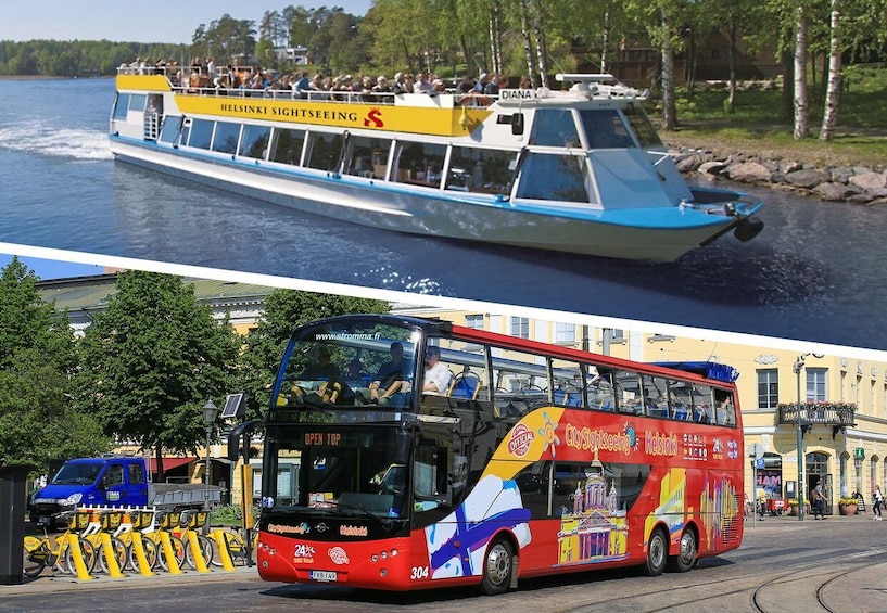 Helsinki: 48-Hour Bus & Boat Combo Tour