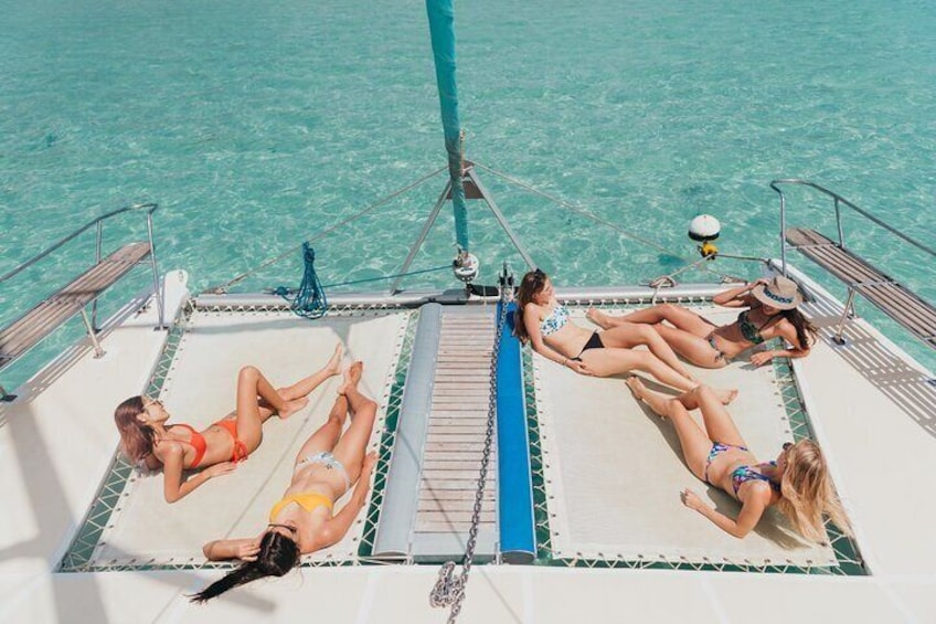 Catamaran with BBQ lunch in Mauritius