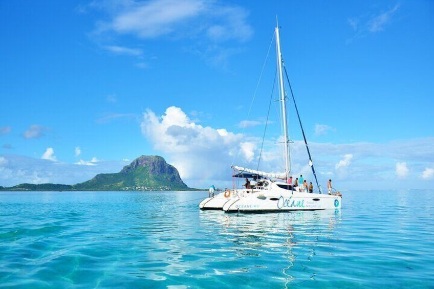 Catamaran with BBQ lunch in Mauritius