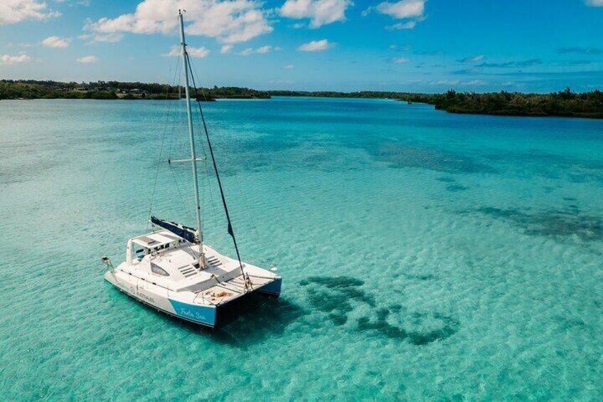 Catamaran with BBQ lunch in Mauritius