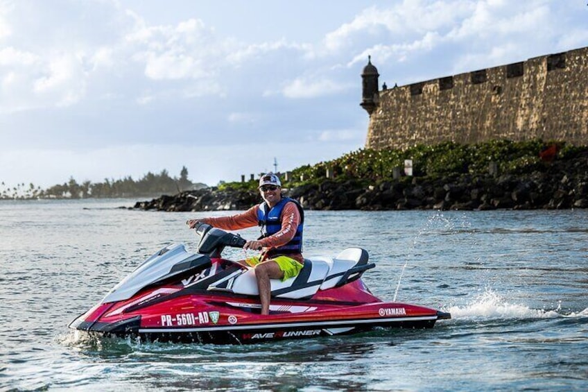 Have you ever seen someone unhappy on a jet ski?