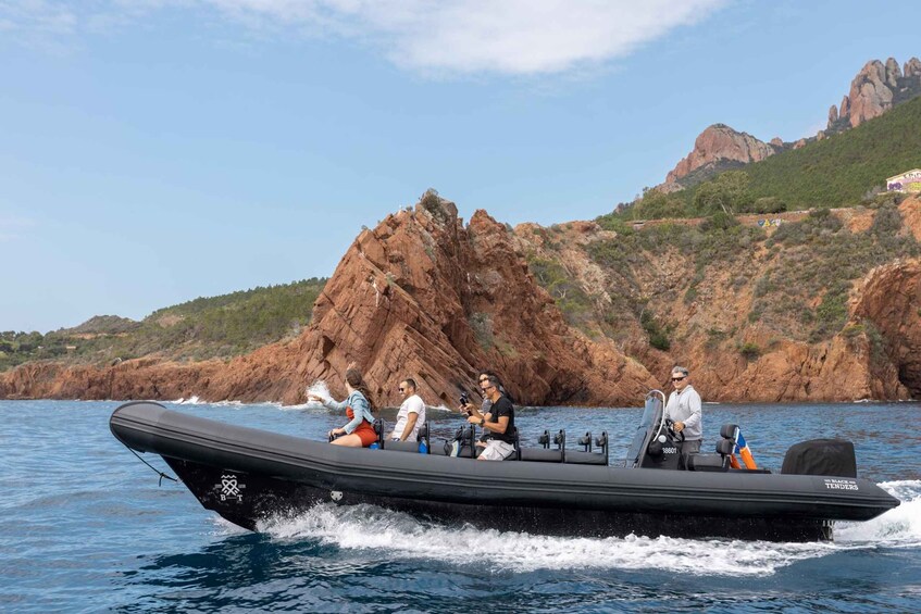Picture 14 for Activity Cannes: 2.5-Hour Esterel Calanques Boat Excursion