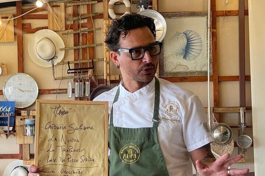 Cooking Class with Seaview with Chef Mimmo