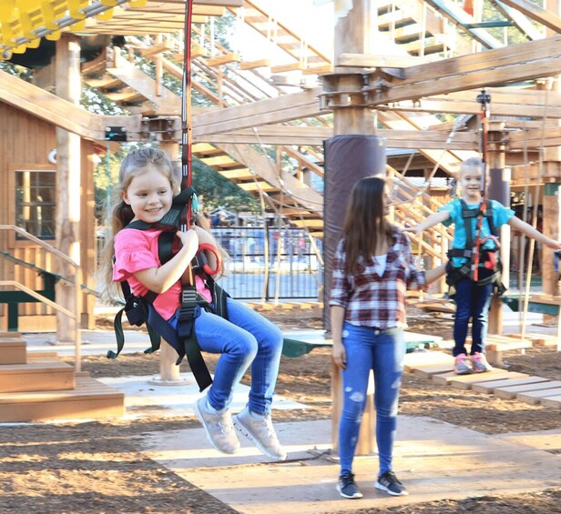 Picture 5 for Activity San Antonio: Twisted Trails Zip Rails, Ropes & Climbing Wall