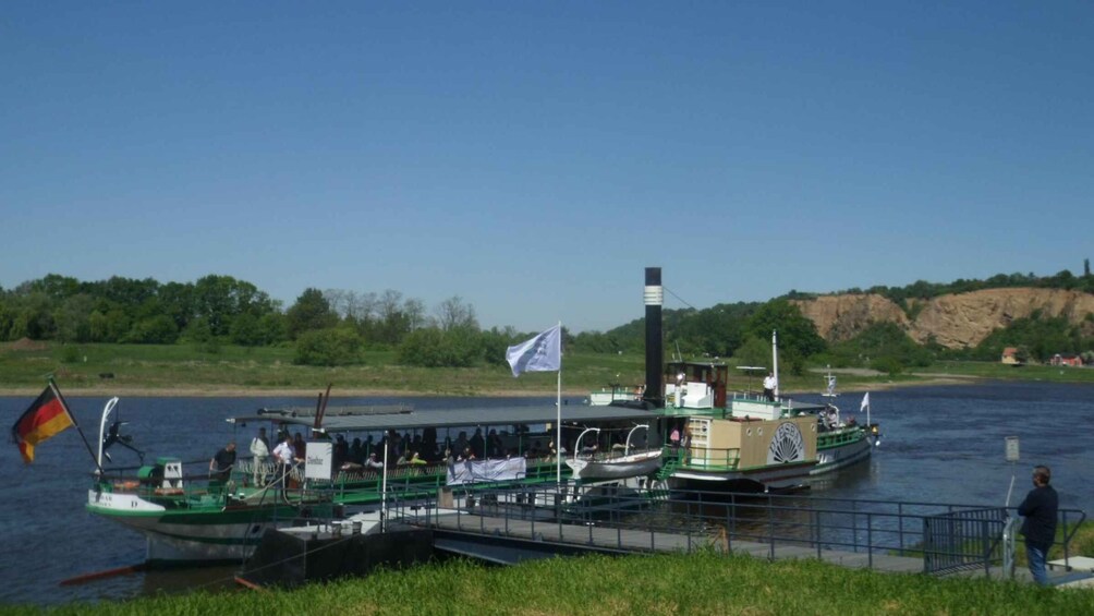 Picture 9 for Activity Dresden: Boat Cruise with Wine Tasting and Snacks
