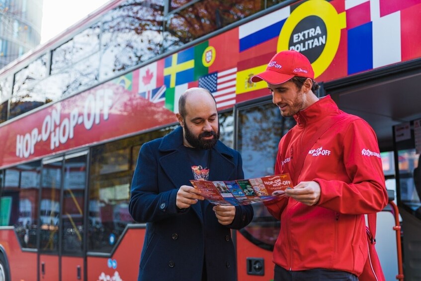 Copenhagen Red Sightseeing Hop-On Hop-Off Bus & Boat Option