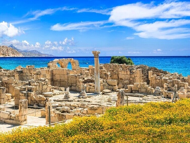 Ancient Kourion, Kolossi Castle, Omodos & Winery Tour from Limassol