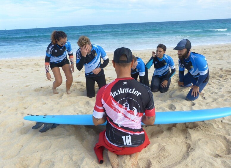 Picture 1 for Activity Corralejo: Surf Lessons for Beginners with Hotel Pickup