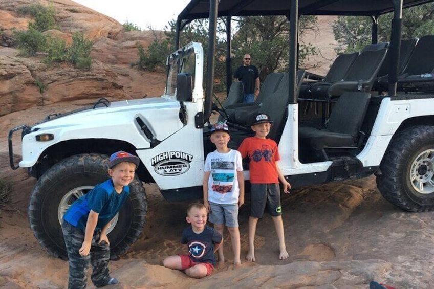 High Adventure Hummer Tour on Hell's Revenge