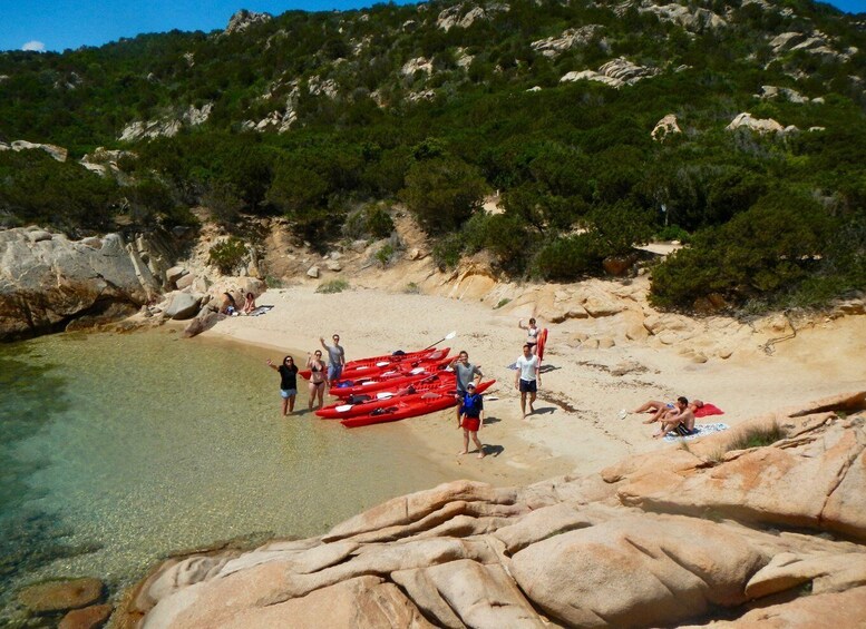 Picture 4 for Activity Sardinia: Morning Kayak Tour with Snorkeling and Fruit