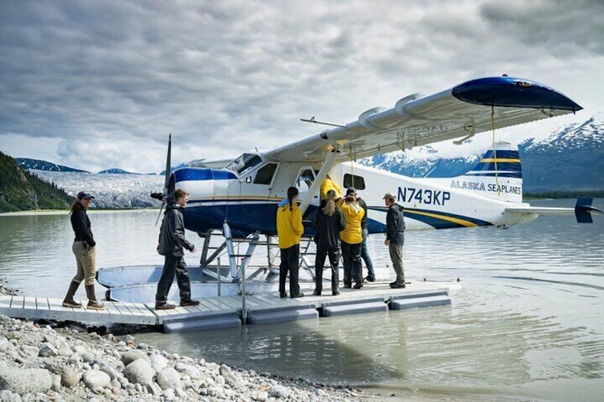 Norris Glacier Seaplane, Packraft, and Glacier Hike