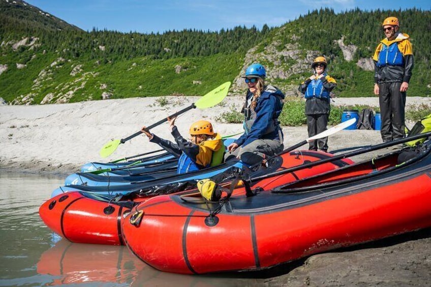 Norris Glacier Seaplane, Packraft, and Glacier Hike