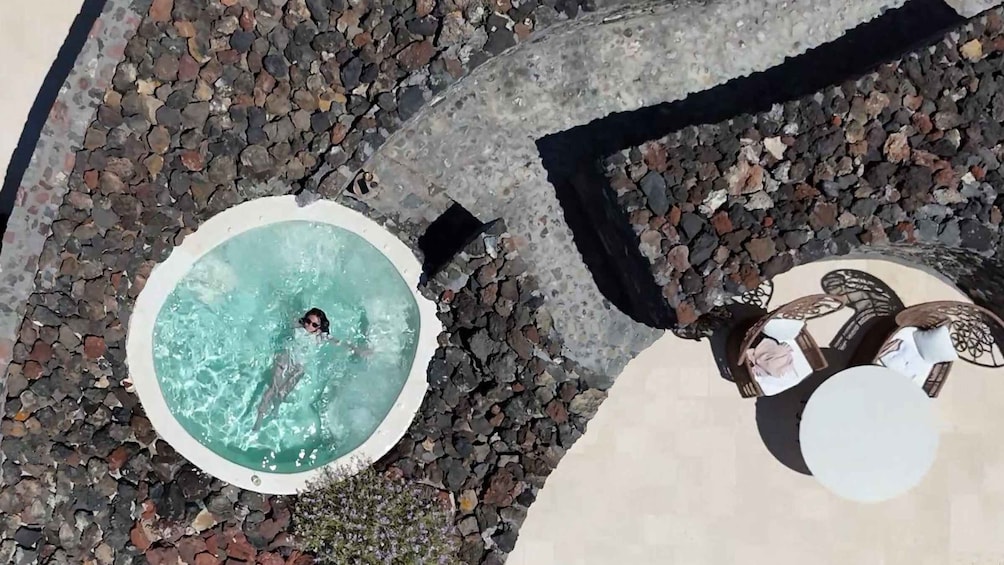 Picture 4 for Activity Santorini: Volcanic Hot-Tub Experience with Caldera Views