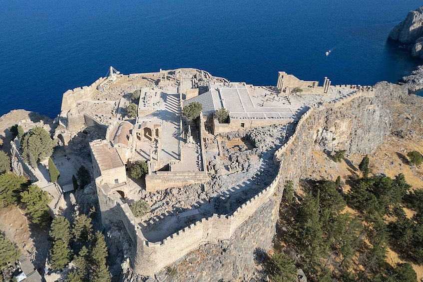 Rhodes: Acropolis of Lindos Entry with Optional Audio Guide