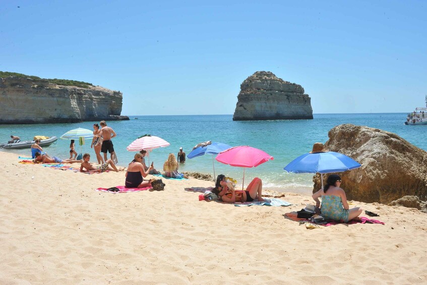 Picture 10 for Activity Albufeira: 6-Hour Boat Tour with BBQ and Drinks