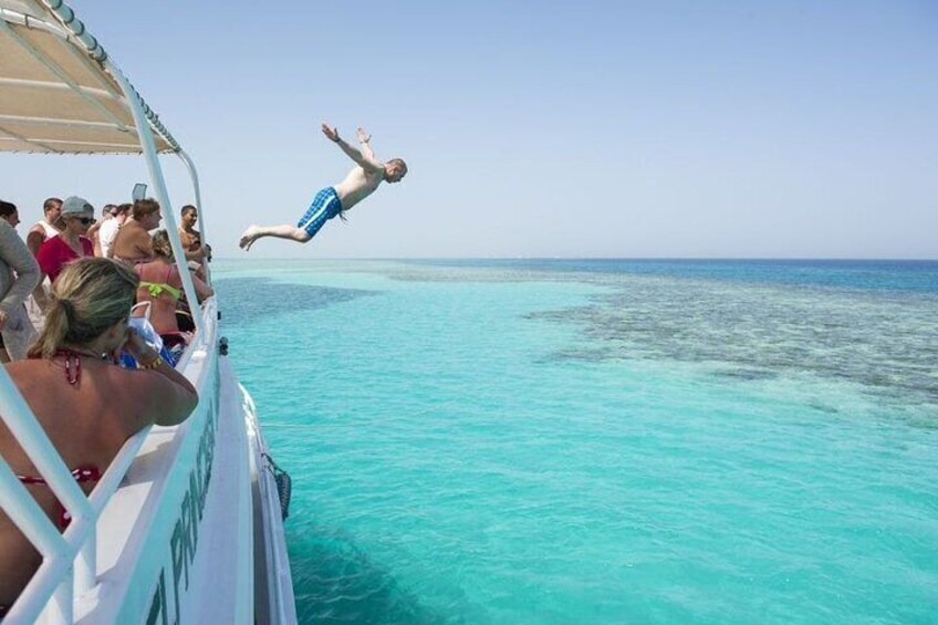 Experience the Dolphin House Royal VIP Sea Trip in Hurghada